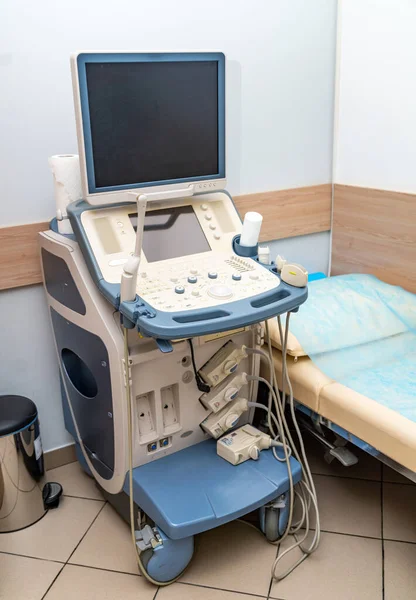 Hospital healthcare diagnostic equipment. Professional medical computer technologies.