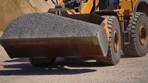 Road Asphalt Plants Part Construction Asphalt Plant Close — Stock Video
