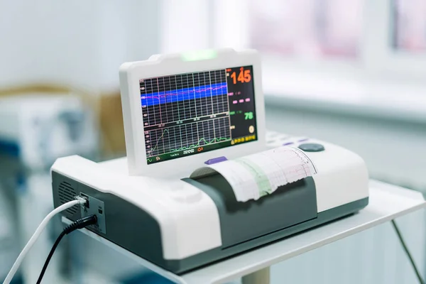 Dispositivo Maternidad Hospitalario Moderno Monitorear Tecnologías Médicas Sanitarias — Foto de Stock