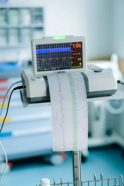 Sağlık Hizmetleri Sisteminin Izlenmesi Elektronik Tıbbi Izleme Konsepti — Stok fotoğraf