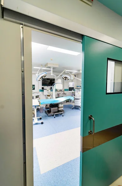 Medical operation microsurgery ward. Innovative modern surgery room.
