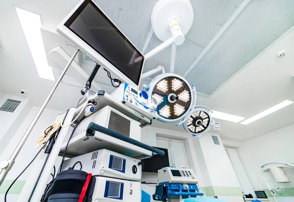 Medical surgery equipment. Operating modern sterile room.