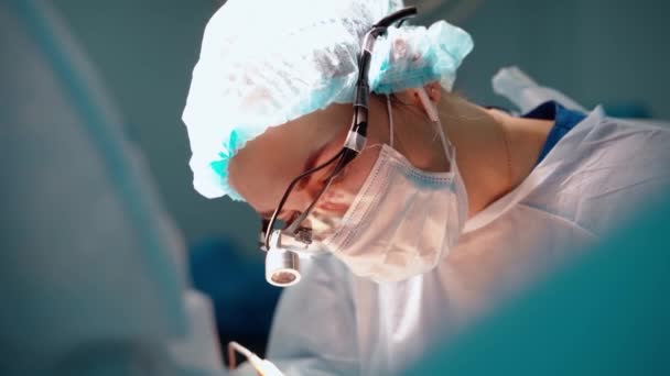 Surgical Operation Abdominoplasty Surgical Removal Fat Tissue Abdomen Royalty Free Stock Footage