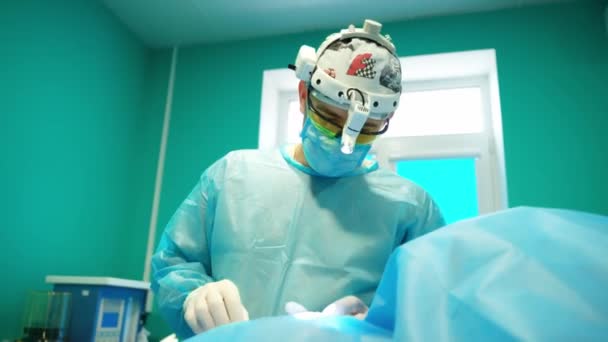 Plastikkirurgi Plastikkirurgi För Att Korrigera Defekter — Stockvideo
