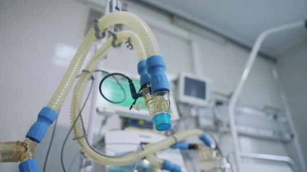 Equipment Resuscitation Hospital Medical Room Resuscitation Equipment Hospital — Stock Video