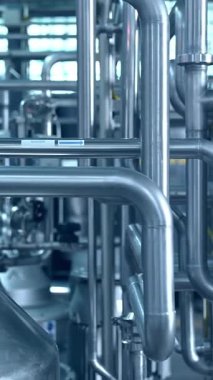 Süt üretim fabrikası. Süt fabrikasının genel görünümü