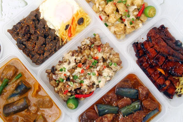 Фото Щойно Приготовленої Філіппінської Їжі — стокове фото