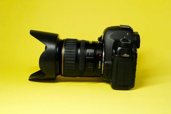 Antipolo City Filipinas Maio 2023 Uma Câmera Canon Dslr Filmada — Fotografia de Stock