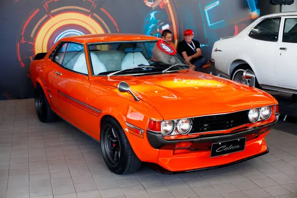 stock image Pasay City, Philippines - April 5, 2024: Custom cars on display at the recently held Manila International Auto Show 2024.