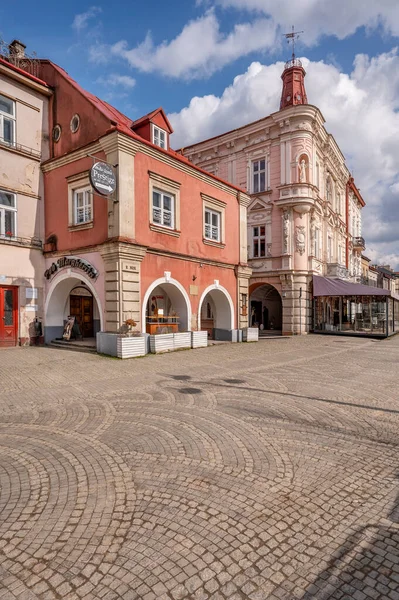 Oude Stadsplein Przemysl Polen — Stockfoto