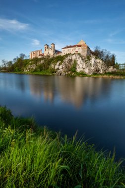 Benedictine abbey tyniec, krakow, Polonya.