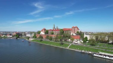 Wawel royal castle - krakow, Polonya.