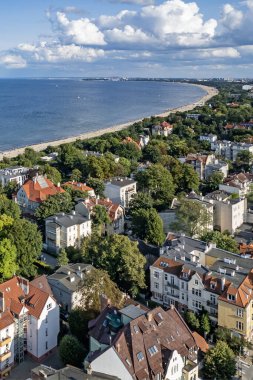 Sopot, Polonya - Baltık Denizi manzarası