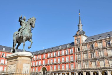 Plaza Mayor - Madrid, İspanya 'nın sembolü.