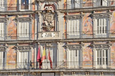 Plaza Mayor - Madrid, İspanya 'nın sembolü.