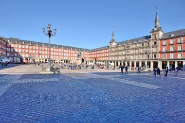 Plaza Mayor - Madrid, İspanya 'nın sembolü.