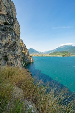 Lago di Garda - Kuzey İtalya 'da bir göl.