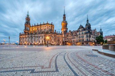 Almanya, Theaterplatz 'daki Dresden Katedrali