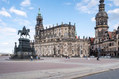 Almanya, Theaterplatz 'daki Dresden Katedrali