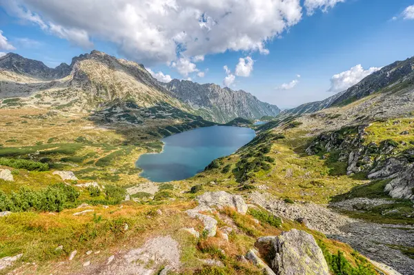 Stock image Valley of Five Polish Lakes - Tatra Mountains