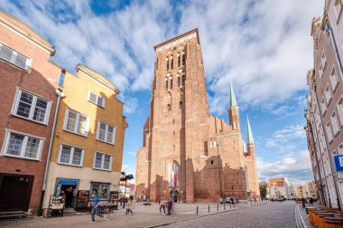 Polonya 'nın Gdansk kentindeki St. Mary Bazilikası