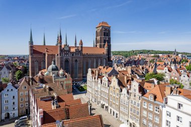 Polonya 'nın Gdask kentindeki St. Mary Bazilikası