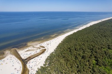 Baltık Denizi - güzel Polonya kıyıları.