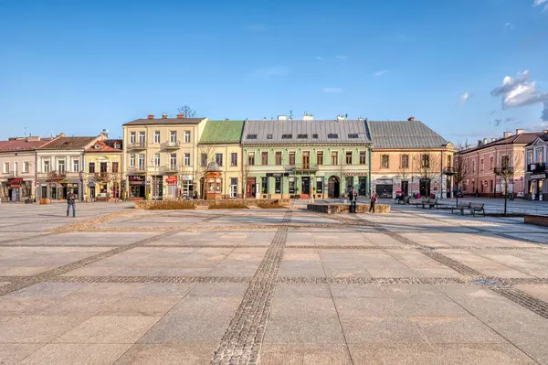 Kielce Pazar Meydanı. Kielce Şehri, Polonya