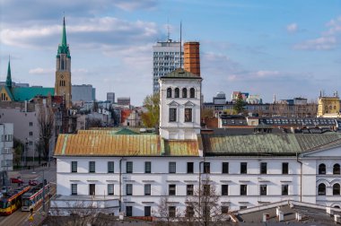 Tarihi Beyaz Fabrika Binası, Lodz, Polonya.