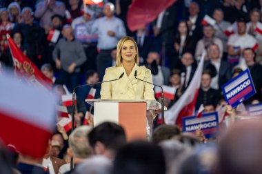 Marta Nawrocka, PiS başkan adayının karısı..