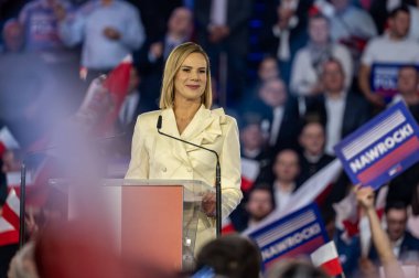 Marta Nawrocka, PiS başkan adayının karısı..