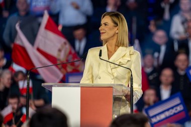 Marta Nawrocka, PiS başkan adayının karısı..