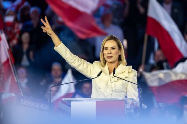 Marta Nawrocka, PiS başkan adayının karısı..