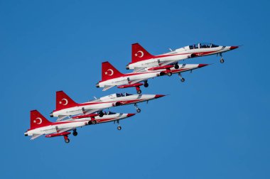  The Turkish Stars- are the aerobatic demonstration team of the Turkish Air Force