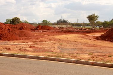 Brezilya 'nın kuzeybatı kesiminde Noroeste olarak bilinen yeni bir karayolu viyadük inşaatı