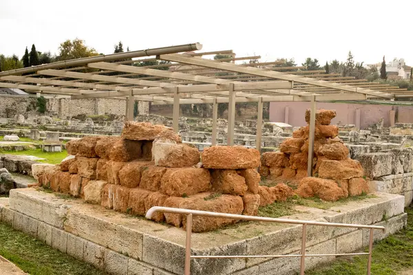 The Ancient Cemetery and Archaeological site of Kerameikos in Athens, Greece