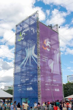 Brasilia, DF Brezilya 21 Nisan 2025 Brasilia, Başkentin 65. yıldönümünü kutladı