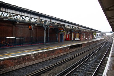 Londra, İngiltere - 31 Aralık 2017 Covent Garden metro istasyonu. Yüksek kalite fotoğraf