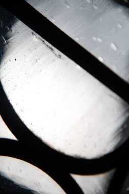  Siyah ve beyaz soyut şekiller, modern tasarım arka planı. Yüksek kalite fotoğraf