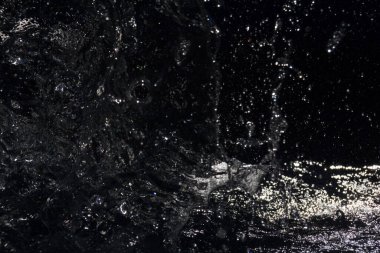  Dinamik mavi ve beyaz su sıçrama-soyut sıvı hareketi. Yüksek kalite fotoğraf