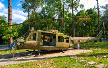 Vietnam Savaşı sırasında Cu Chi, Vietnam 'ın tarihi bölgesinde hava taşımacılığı