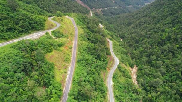 Khanh Pass Seen Beautiful Majestic Most Beautiful Dangerous Pass Connecting — Stock Video