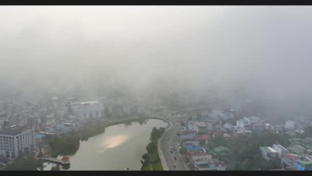 Bao Loc Vietnam April 2023 Luftaufnahme Der Stadt Bao Loc — Stockvideo