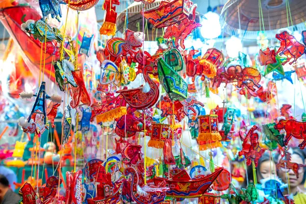 Chi Minh City Vietnam September 22Nd 2023 Colorful Tradition Lantern — Stock Photo, Image