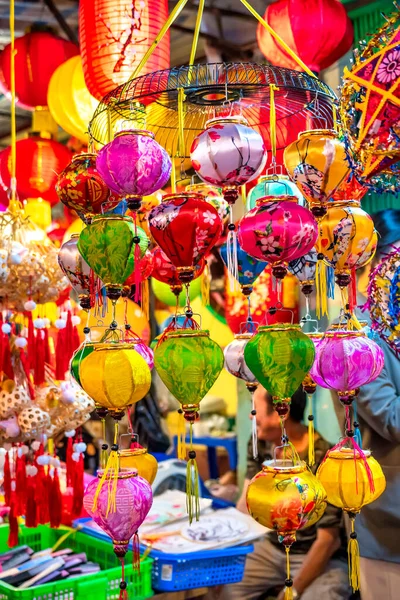 Chi Minh City Vietnam Settembre 2023 Lanterna Colorata Della Tradizione — Foto Stock