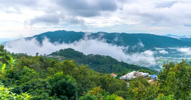Dran Zaman Atlaması Yukarıdan Görüldüğü Gibi Güzel Görkemli Burası Vietnam — Stok video