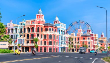 Phu Quoc, Vietnam - 22 Nisan 2024: Phu Quoc, Vietnam 'daki Vininci Keşif Merkezi