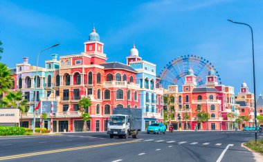 Phu Quoc, Vietnam - 22 Nisan 2024: Phu Quoc, Vietnam 'daki Vininci Keşif Merkezi