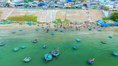 phuket şehri, Tayland - Eylül 2 0, 2 0 0 18: Pofet Adası 'nın havadan görünüşü,