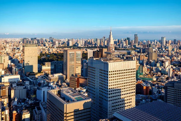 Wolkenkratzer Überragen Das Stadtbild Von Nishi Shinjuku Tokio Japan — Stockfoto